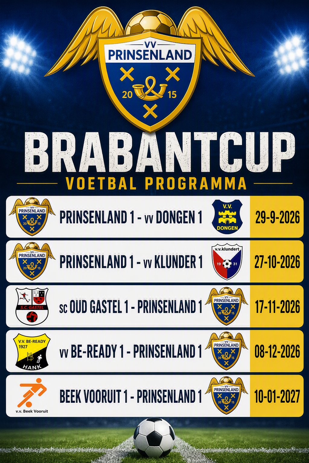 Programma Brabantcup