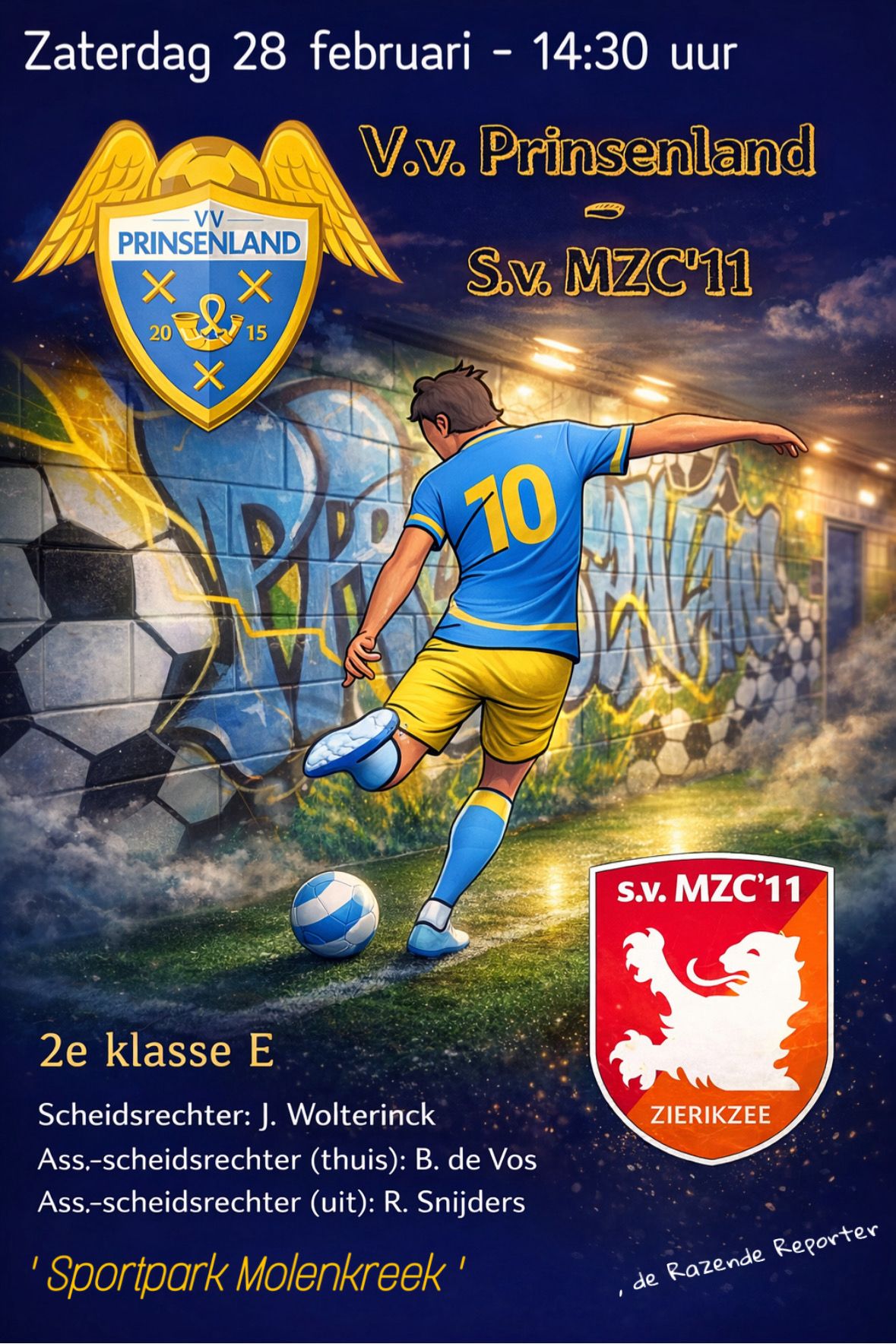 28 februari 14:30 Prinsenland - MZC'11