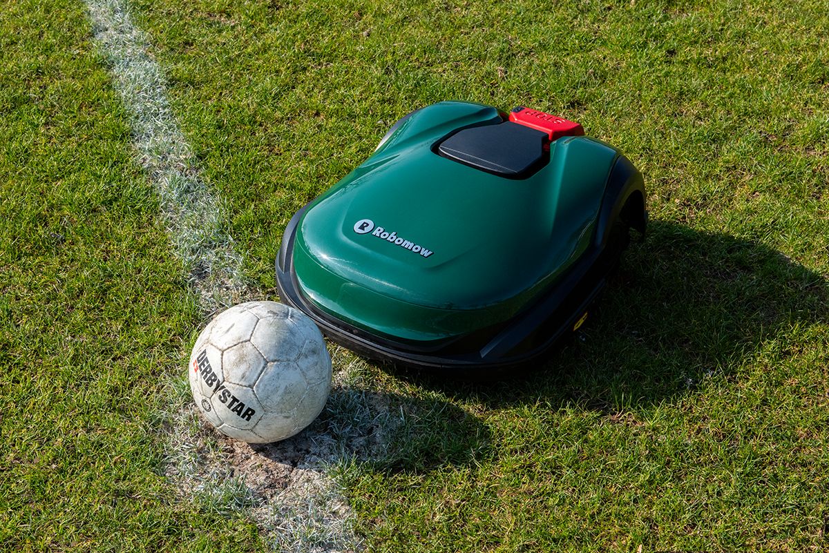 Robotmaaier uit winterslaap